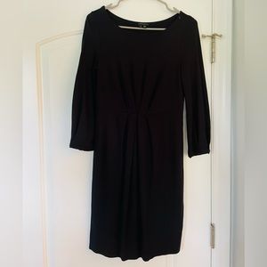 Theory dress in navy, 3/4 sleeve
